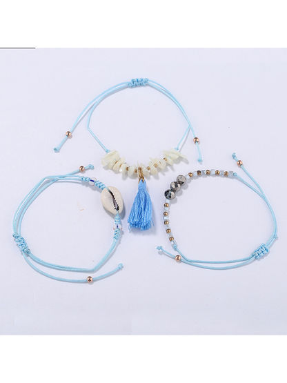 Lovra - Bohemian Tassel Multilayer Beaded Bracelet
