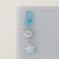 Keypus - Adorable Cloud Shaped Star Keychain