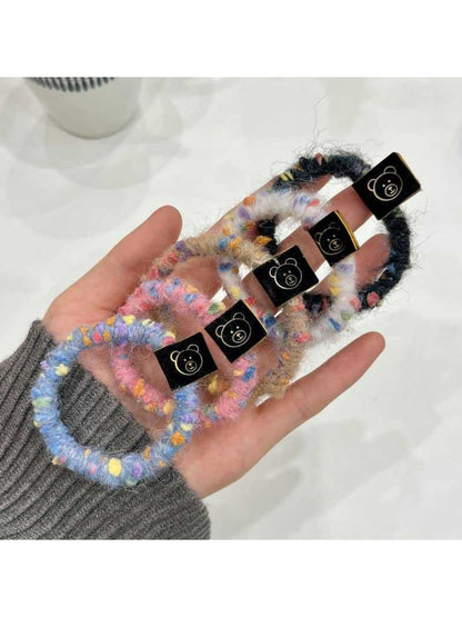 Gifty - Cute bear colorful hair tie