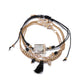 Lovra tassel pendant small bead bracelet displayed on a white background