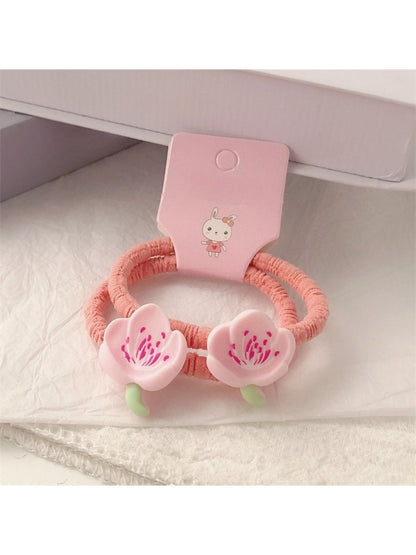Gifty - Cute Flower Hair Tie (2 Pcs)