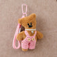 Keypus - Polyester Plush Bear Hanging Bag Charm Keychain