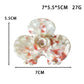 Beau - Geometric Flower Acetate Fiber Hair Claw Clip
