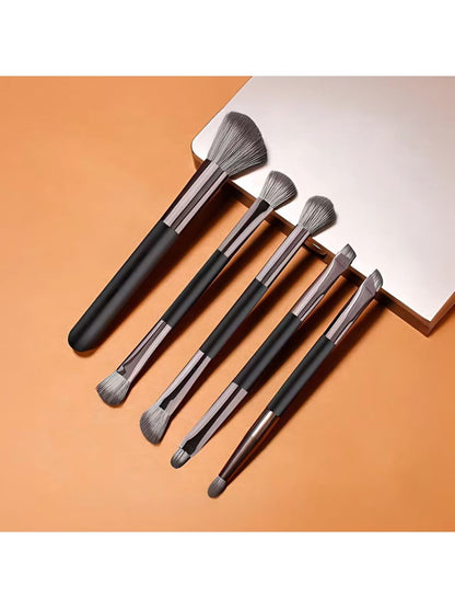 Smoosh - 5 Piece Dual Ended Eyeshadow Brushes
