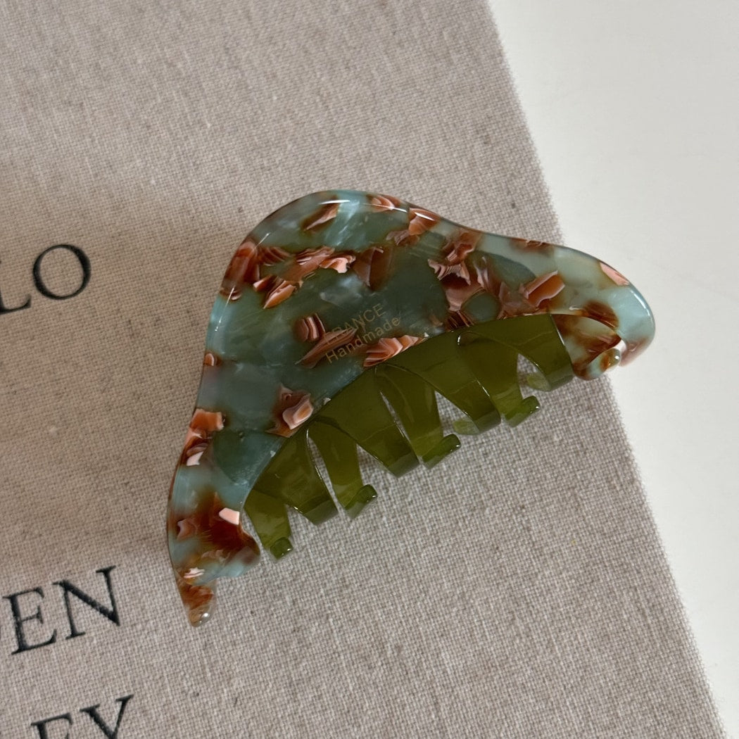 Beau - Fan Shape Updo Hair Claw Clip