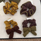 Gifty - Simple Bow Striped Scrunchie