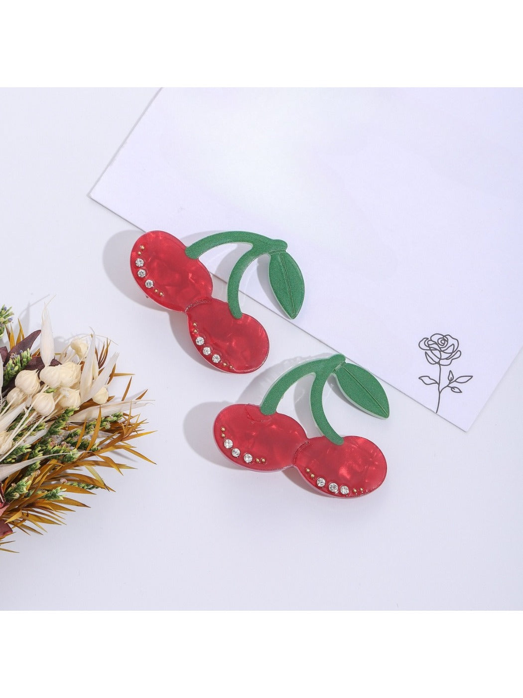Beau - Sweet Cherry Hair Clip