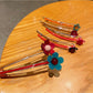 Beau - Plastic Alloy Flower Design Hair Clip