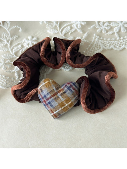 Gifty - Brown Heart Shaped Hair Tie