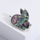 Brovia - Rhinestone Rabbit Animal Alloy Brooch Pin