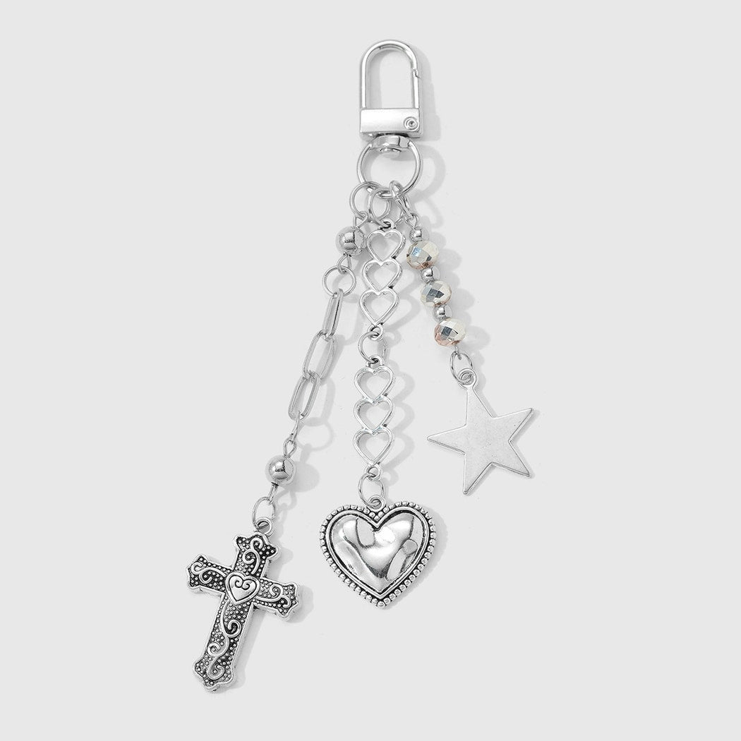 Keypus - Halloween Cross Detail Charm Keychain