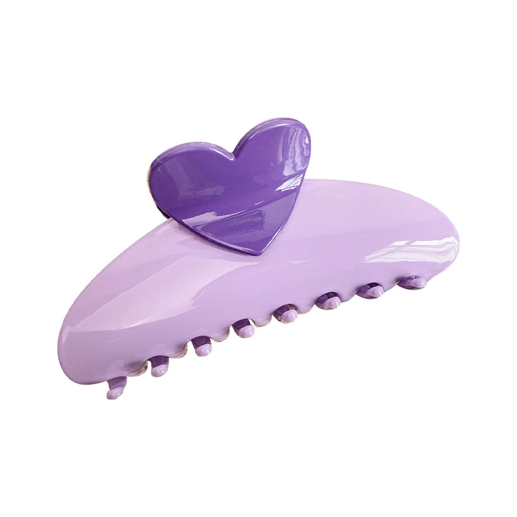 Beau - Sweet Style Heart Detail Claw Clip