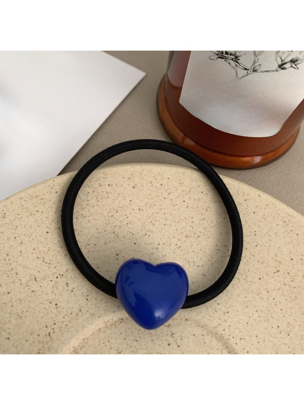 Gifty - Heart-Shaped High-Stretch Hair Tie