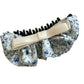 Beau - Floral Ruffle Bow Ponytail Banana Clip