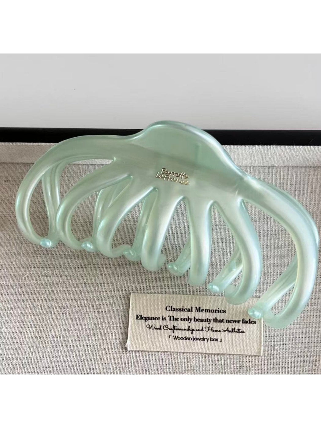 Beau - Plastic Alloy Sweet Style Claw Hair Clip