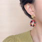 Earedge - Elegant Rainbow Dangle Earrings