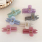 Beau - Glossy Square PC Alloy Hair Claw Clip