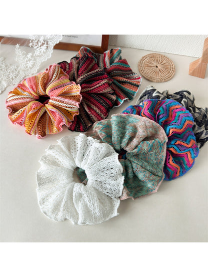 Gifty - Large Hollow Knit Hair Tie