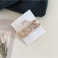 Beau - Minimalist Openwork Oval Hair Clip