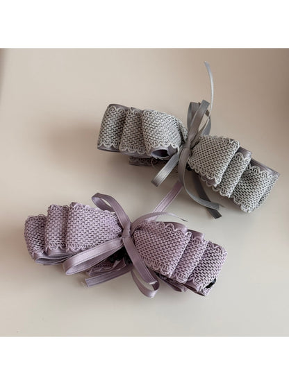 Beau - Three Layer Bow Decorative Banana Clip