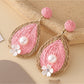Earedge teardrop drop earrings packaged in branded jewelry box