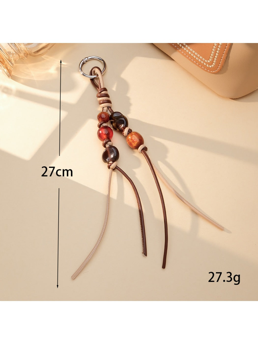 Keypus - Vintage Beaded Charm Keychain