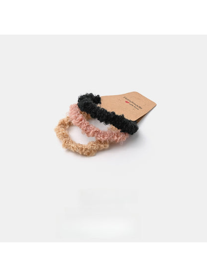 Gifty - 3 Piece Colorful Cute Scrunchies