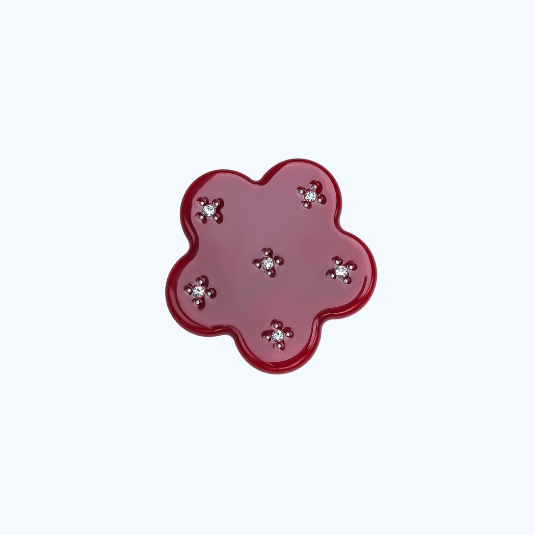 Beau - Acetate Cloud Shape Petal Hair Clip