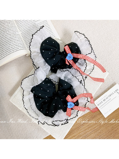 Gifty - Sweet Lace Bow Hair Ties