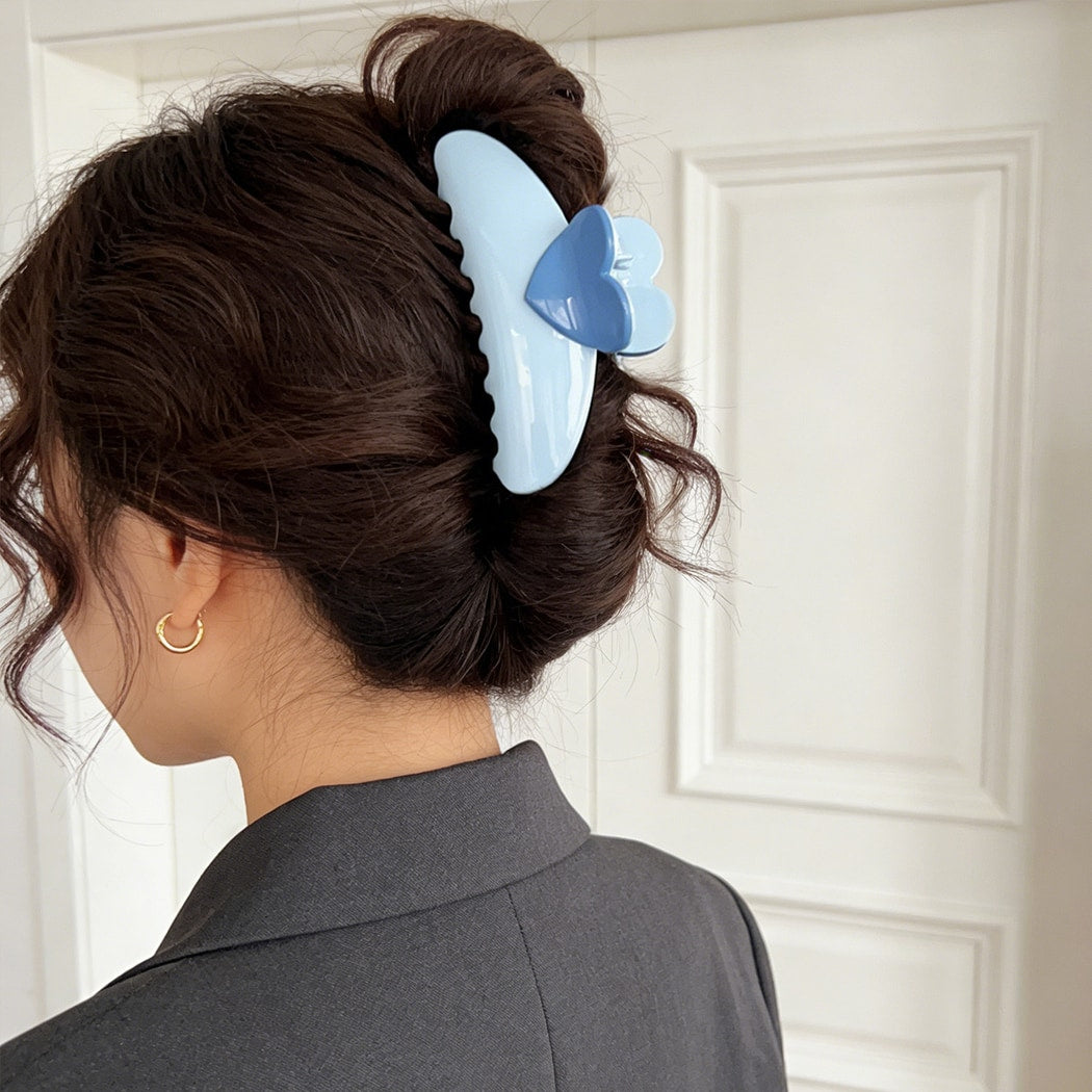 Beau - Sweet Style Heart Detail Claw Clip