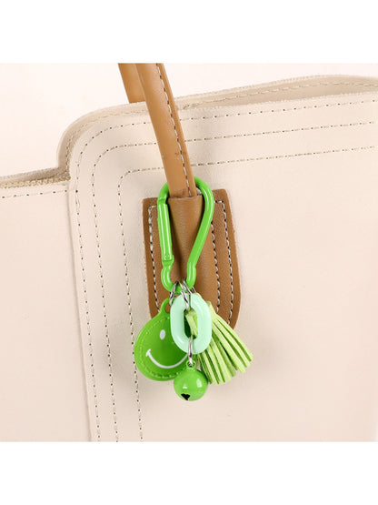 Keypus - Stylish Tassel Smiley Face Keychain