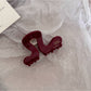 Beau - Simple Wavy Geometric Acetate Claw Clip