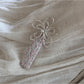 Beau - Beaded Flower Irregular Hair Clip