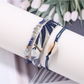Lovra - Ocean Style Layered Shell Shaped Beaded Bracelet