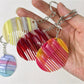 Keypus - Colorful Comb Keychain Charm
