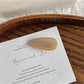 Beau - Water Drop Acetate Duckbill Side Bang Hair Clip