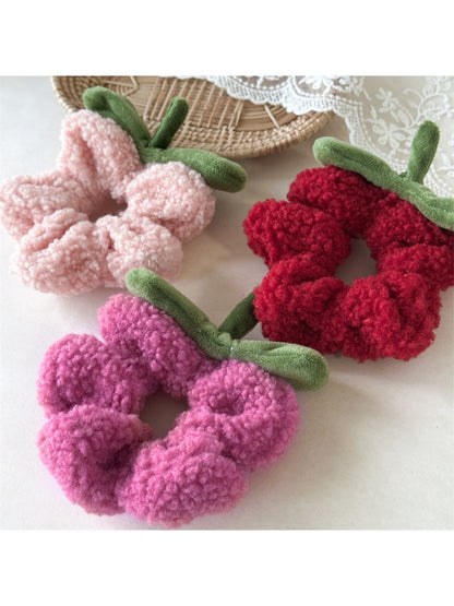 Gifty - Plush Flower Hair Tie