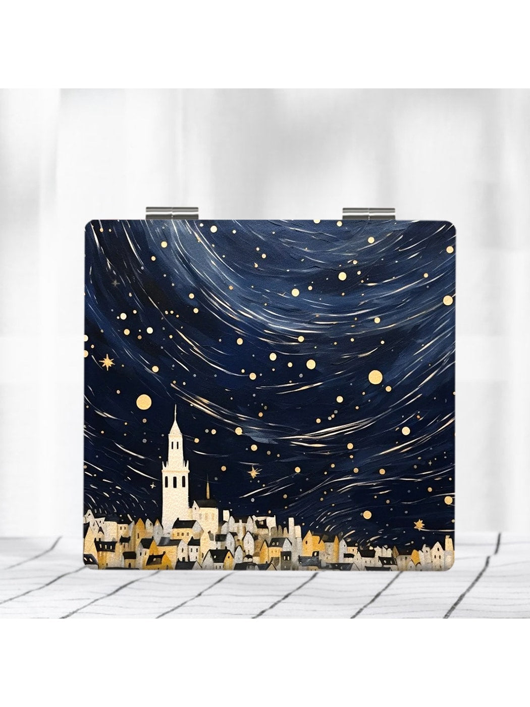 Mirroray - Starry Textured Folding Makeup Mirror