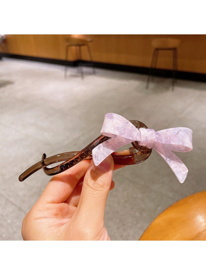 Beau - Vintage Bow Shaped Hair Claw Clip