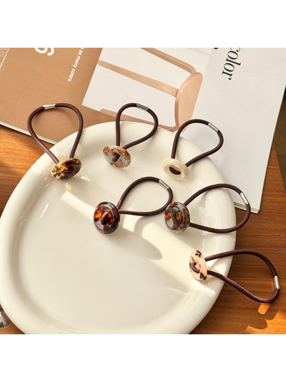 Gifty - Cute Button Hair Ties