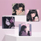 Mirroray - Cute Girl Print Folding Makeup Mirror