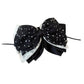 Beau - Mesh Bow Lace Detail Ponytail Claw Clip