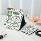 Mirroray - Floral Print Portable Folding Vanity Mirror
