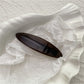 Beau - Solid Color Oval Hair Clip