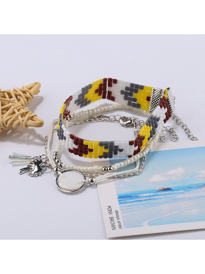 Lovra - Bohemian Beaded Braided Bracelet