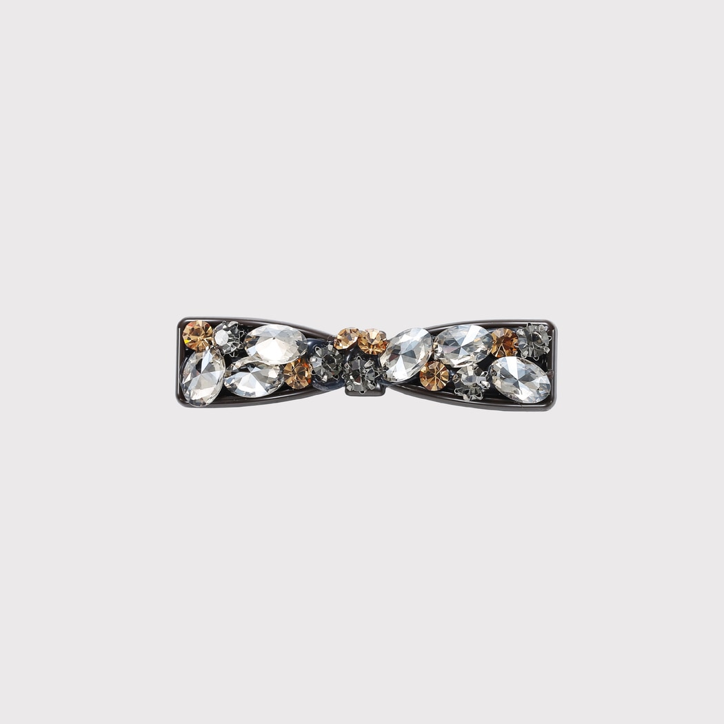 Beau - Sparkly Bow Decorative Hair Clip