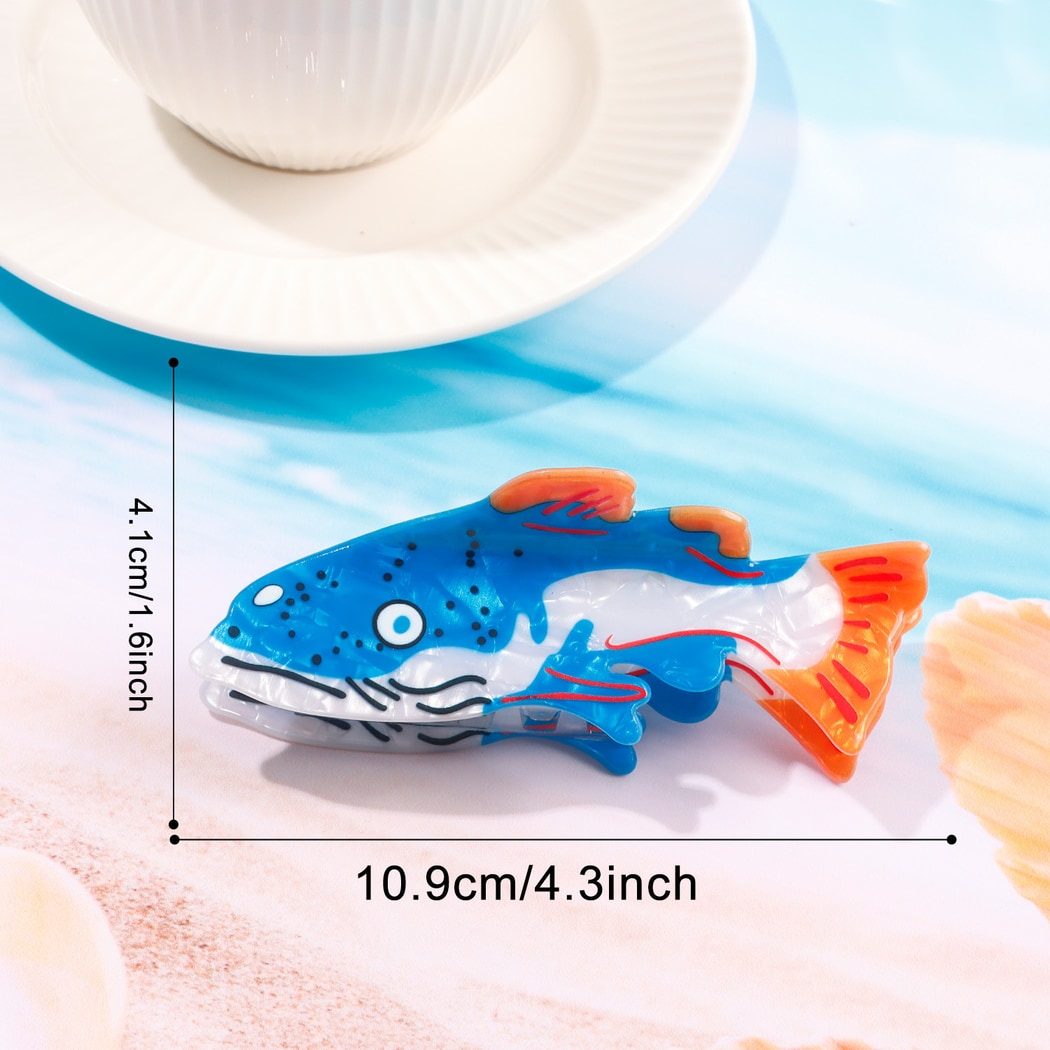 Beau - Cute Fish Theme Shaped Claw Clip