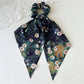 Gifty - Elegant Ink Hair Scrunchie