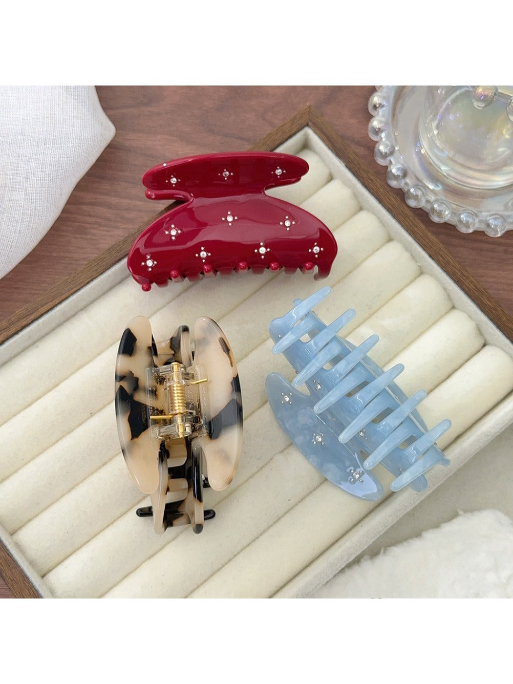 Beau - Elegant Half Moon Hair Claw Clip