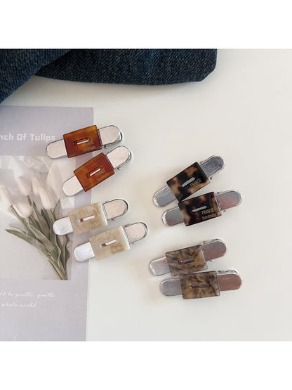 Beau - Minimalist Chic Square Hair Clip